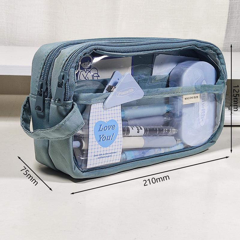 2024 Large Capacity Pencil Case for Girls: Stylish, High-Value Student Box with Advanced Design for Elementary School