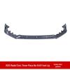 2025 Civic 11.5th Gen Front Lip: No-Drill, Non-Destructive, Three-Section Installation.