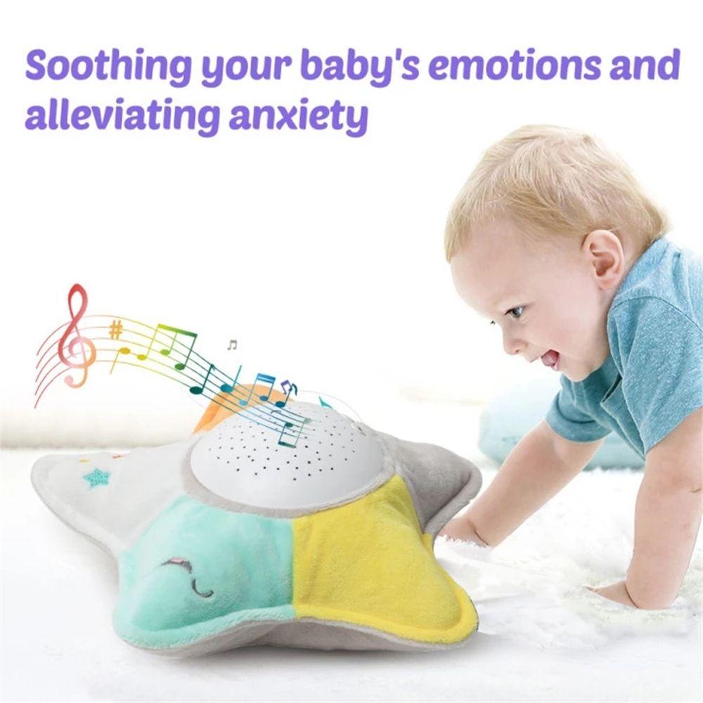 With Music&Light Kids Soft Toys Animal Plush Toys Star Stuffed Toy Led Night Lamp Plush Doll