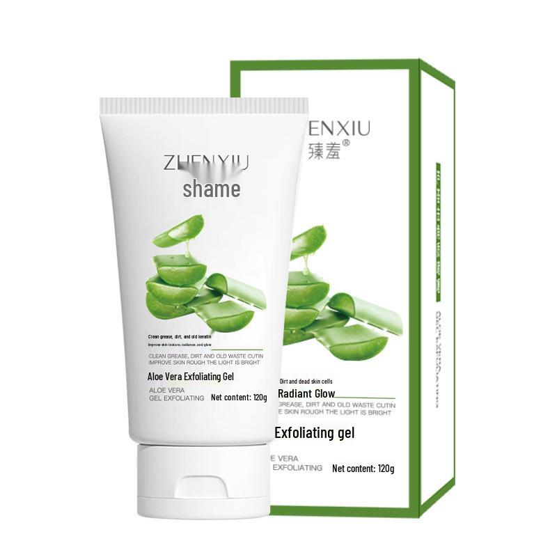 Aloe Peeling-Gel - Tiefenreinigendes, sanftes Gesichts- & Körperpeeling