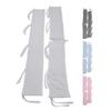 3 Pieces Baby Bed Rail Bumper Split Type Infant Bed Soft Guard Sleeve Bubble Velvet Fabric Edge Prot