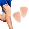 1 Pair Silicone Knee Pads For Skating Skiing Thicken Flexible Comfortable Cushioning Silicone Knee Protector