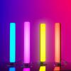 1PC RGB Pickup Light Music Rhythm Lights Upgraded USB Rechargeable Model Christmas Decoration Desktop RGB Light Bar Music Rhythm