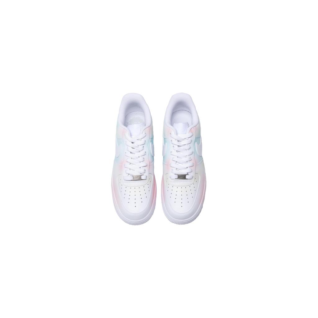 Nike Air Force 1 Dream Macarons Slip Resistant Abrasion Resistant Low Top Skateboard Shoes Men's Blue CW2288-111(Team348-)