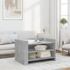 VidaXL Coffee Table Concrete Grey 80x50x50 Cm Engineered Wood, Side Table, Living Room Table, Accent Table, End Table, 848342