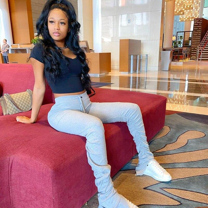 Yoga Pants High Waist Sweatpants Women 