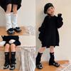 Fashion Knit Leg Warmers for Little Girls Knee High Socks for Dress Toddler Winter Slouchy Socks Thicken Warm Leggings