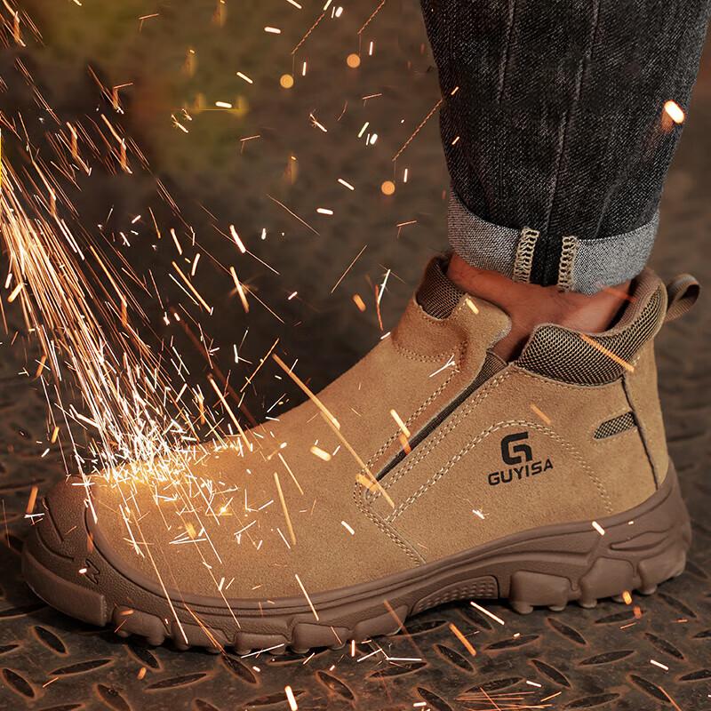 Scarpe di Sicurezza GUYISA per Saldatore con Puntale in Acciaio