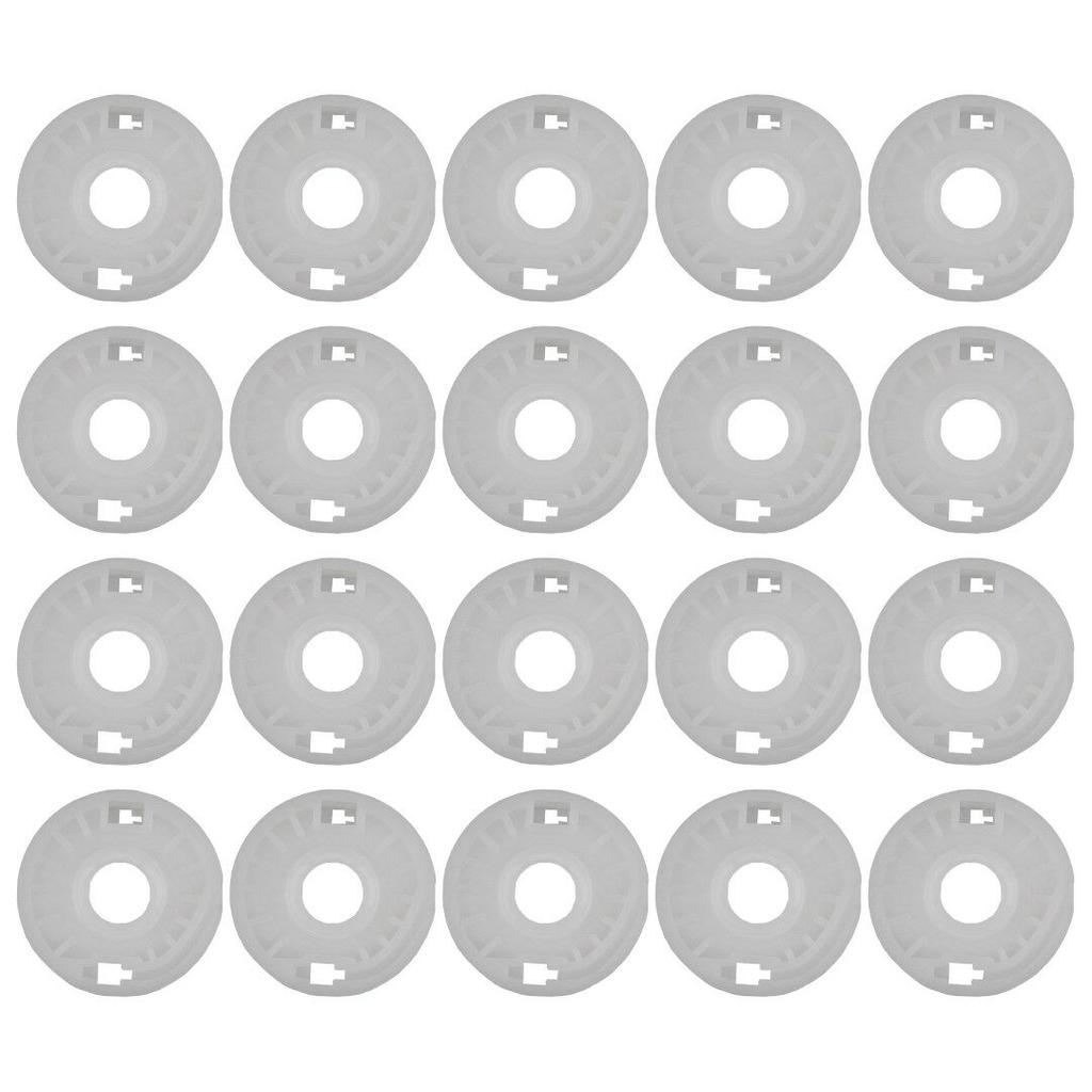 Window Regulator Roller 20-Pack for Volkswagen Touran, Caddy 3, A4, Skoda Octavia Front Doors