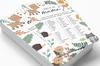 Inkdotpot 50 BabyA  AlphabetA  ABCA  GameA  Floral & Animals Baby Shower Game Gender Neutral Party