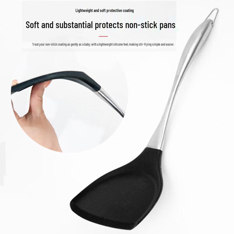 Stainless Steel Silicone Spatula
