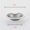 1Pcs Kitchen Sink Filter Stainless Steel Mesh Sink Strainer Filter Bathroom Sink Strainer Drain Hole Filter Trap Waste Screen