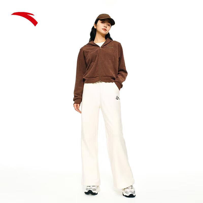 Anta Inner Child Women s Winter Fleece Straight-Leg Pants 165/M