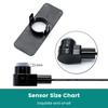 AHD Car Video Parking Sensor Reverse Radar Detector System 13mm Original Flat Sensors Can Connect Car DVD Monitor Rear Camer
