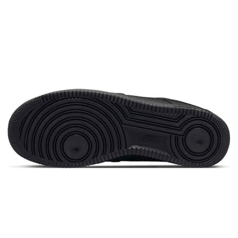 Nike Air Force 1 Blank, Black Warrior Abrasion Resistant Balance Low Top Skateboard Shoes Unisex Black CW2288-001(Team1267-)