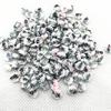 30pcs 13mm High Quality Glitter Resin Rose Flowers for Jewelry Making 3D Nail Accessories Handmade DIY Nail Art