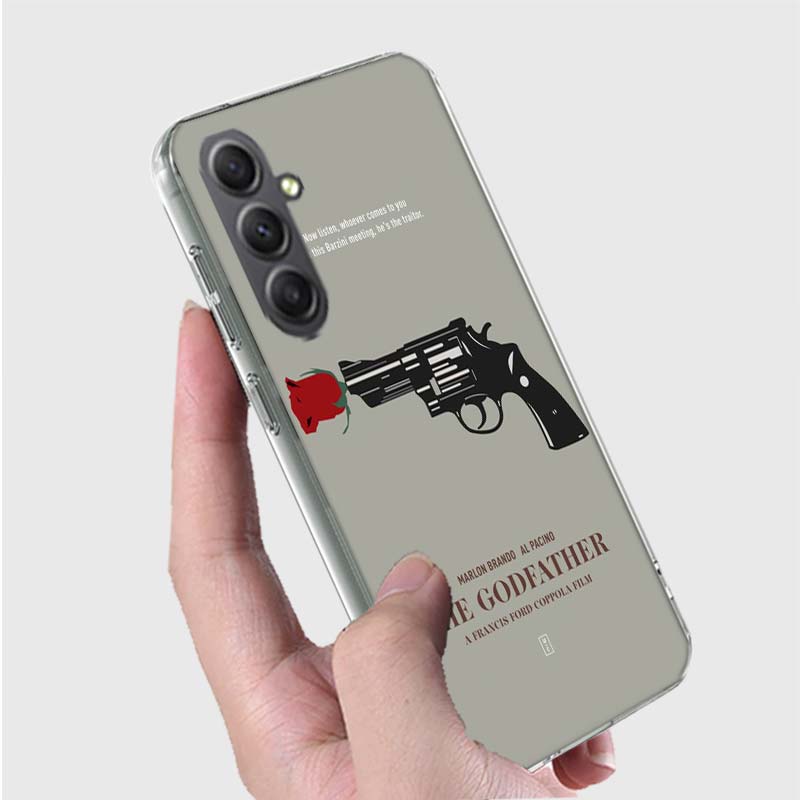 -The Godfather Phone Case for Samsung A16 A26 A36 A56 A17 A37 A57 A07 A06 A02S A03 A04S A05S Galaxy Note 20 10 A50S A71 A51 A31