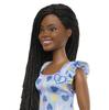 barbie Fashionista Heart Mini-Puppe für Kinder ab 3 Jahren und HYK14 Kleid, Ankleiden & Haus, Oben, Blau,