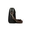 Elegant PU Leather Crossbody Bag with Adjustable Strap and Front Clasp for Daily and Office Use