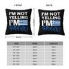 Greece Greek Flag Square Pillowcase Cushion Cover Pillow Case Throw Pillow Cover for Home Sofa Living Room