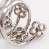 LOUIS VUITTON Ring Flower Full Ring M68130 Silver metallic #5.1(US Size) 5.0g Women Used