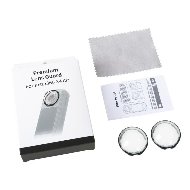 Protective Lens for Insta360 X4 Air,Panoramic Optical Glass / PC Protective Lens for Insta360 X4 Air Camera