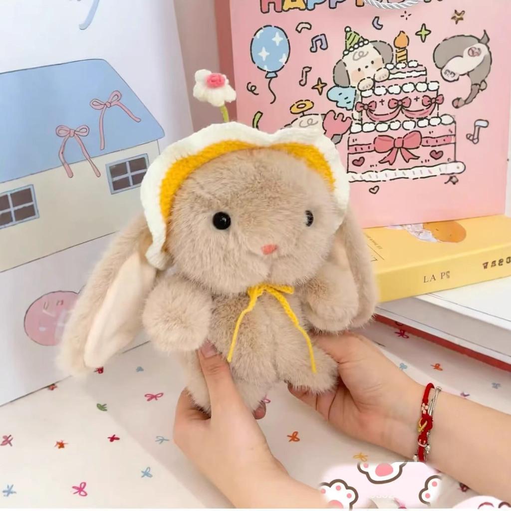 Animal Plush Rabbit Keychain Toys For Kids Bedroom Decoration Gifts Pendant