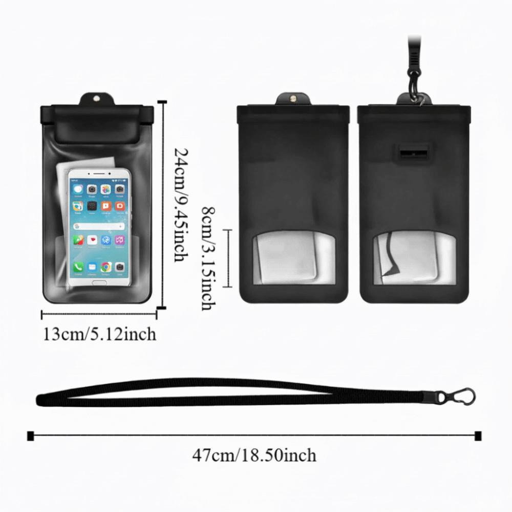 Songkran Festival Cellphone Cover Portable Transparent Phone Bag Outdoor Activities