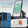 Lens Protect Camera Phone Case for Samsung S26 S25 FE S24 Ultra S23 Plus A17 A57 A56 A36 A16 A35 A55 Magnetic Kickstand Cover