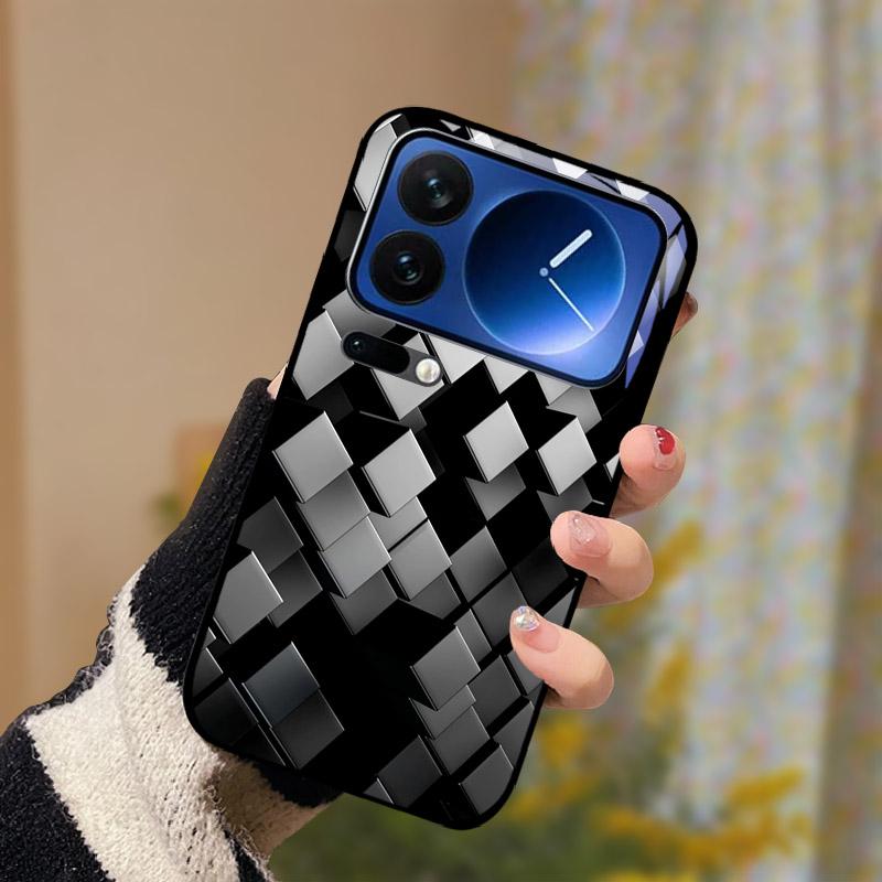 Pour Xiaomi 17 Pro Max 17Pro Mi 17 Coque Antichoc Verre Trempé Housse de Téléphone Pour Xiaomi17 Pro 17ProMax Pare-chocs Arrière Fundas Coque