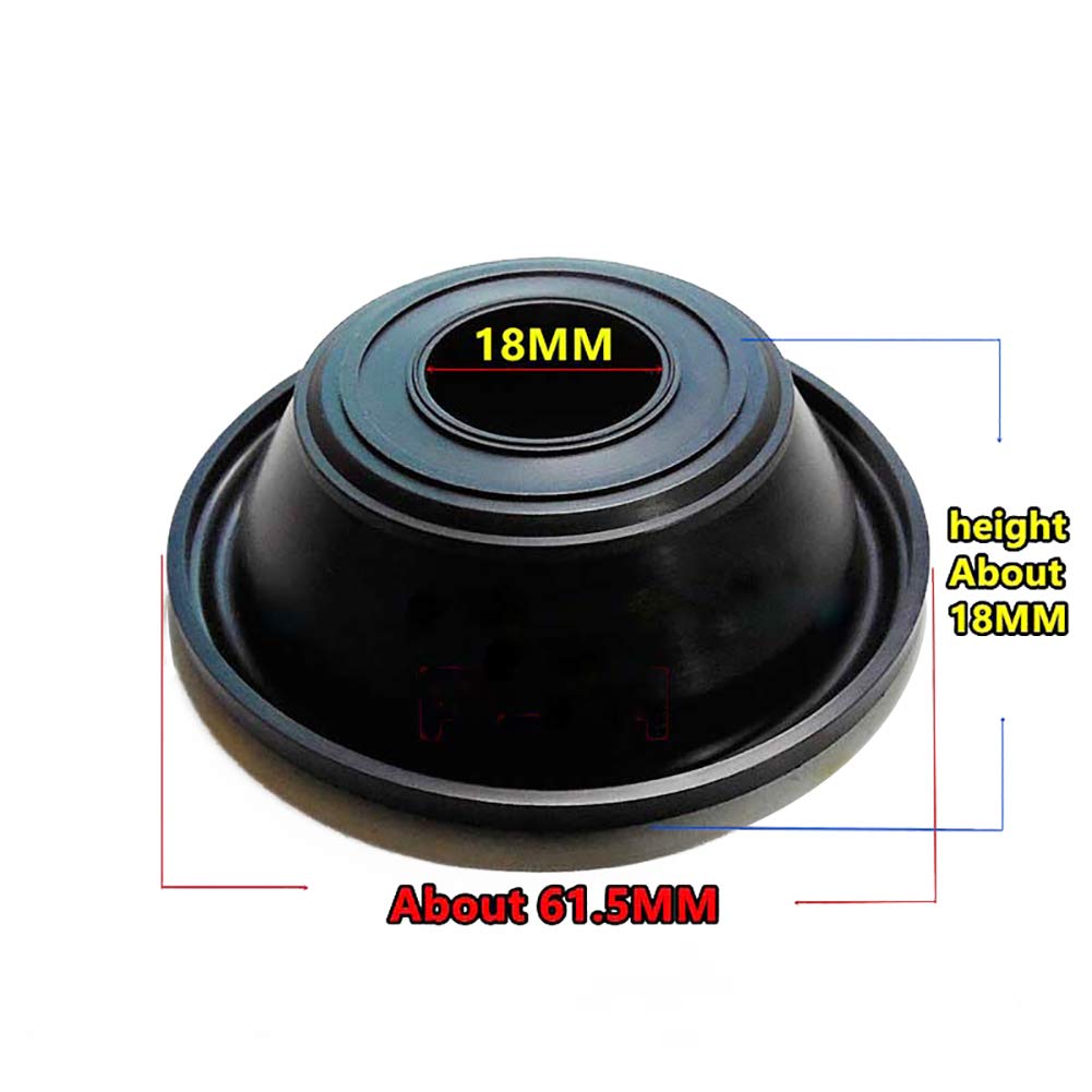 SHU.M-T Carburetor Repair Kit Compatible with Kawasaki KPS ZZR250 ZZR-250/EX250-E/F/G/H GPX-250R/ZX-250, Includes Plunger/Vacuum Diaphragm (Set of 2)