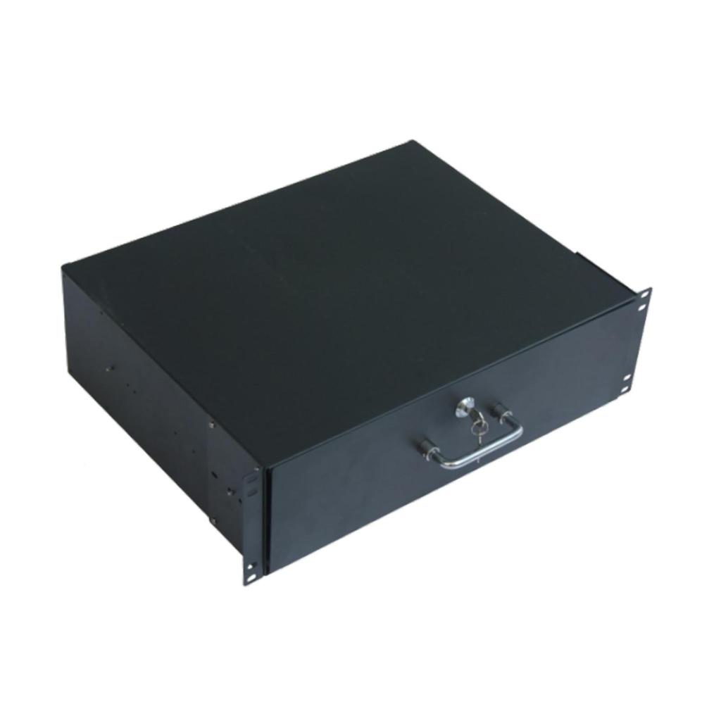 Lockable Deep Drawer Server Cabinet Case for 19" Network Equipment DJ