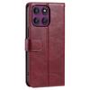 For Motorola Moto G86 5G Case 6 Card Slots PU Leather Anti-Fall Phone Cover with Wrist Strap