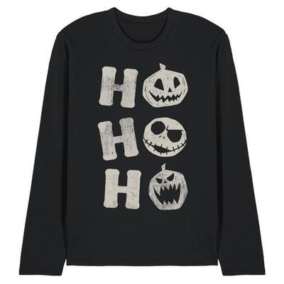 The Nightmare Before Christmas Unisex Erwachsenen Ho Ho Ho Jack Skellington Langarm-T-Shirt