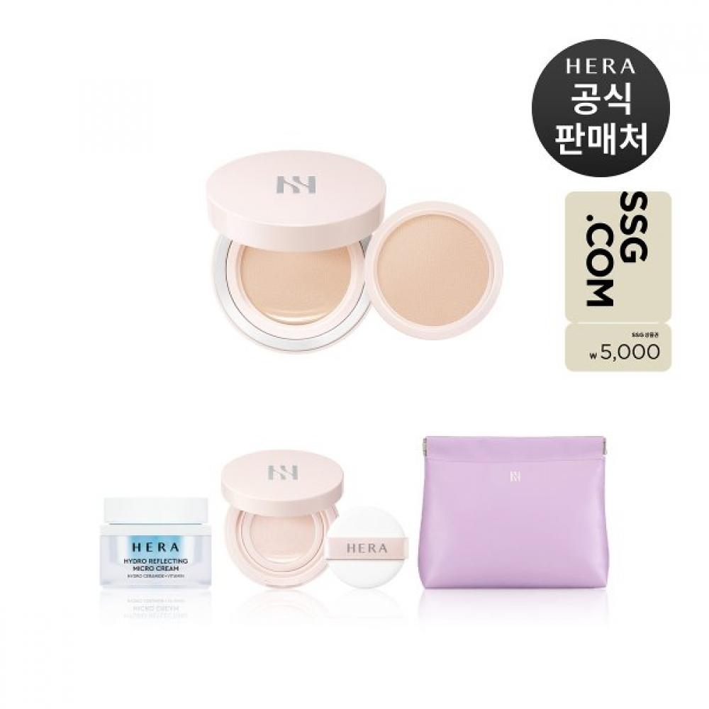 Hera Glow Cushion Foundation Special Set 15g + 15g 21N1