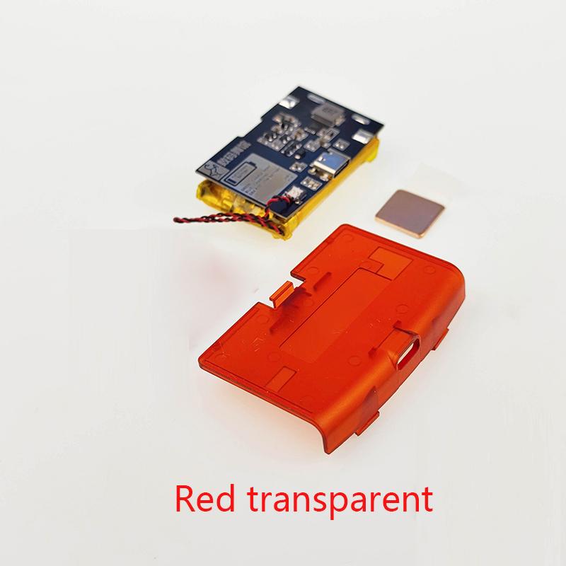 1800mAH Li-ion Rechargeable Battery Module For Game Boy Advance For GBA Highlight with Type-C Charging Port Battery Cover USB-C