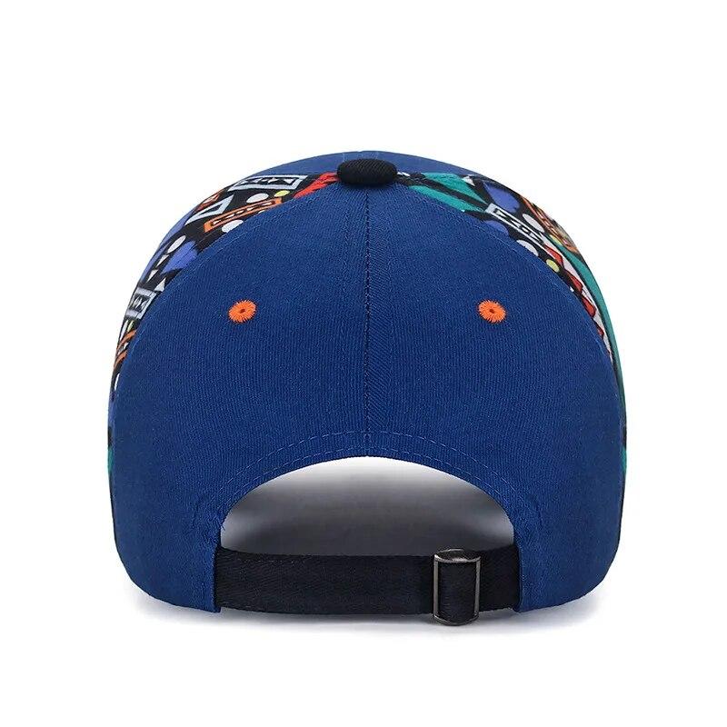 Spring Summer Printed Cap Ladies Spring Korean Baseball Cap Casual Fashion Letter Embroidery Outdoor Sunscreen Sun Hat