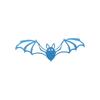 DIY Halloween Bat Stickers PVC 3D Wallpaper Decal Hollow Out Bat Wall Stickers  Home Decoration