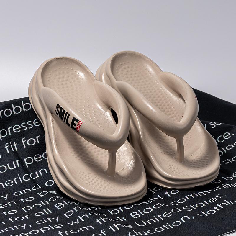 

Сандалии-шлепанцы Мягкая и удобная износостойкая обувь для мужчин Нескользящая обувь Мужские тапочки на толстой подошве вентилируемые унисекс 4445 хаки