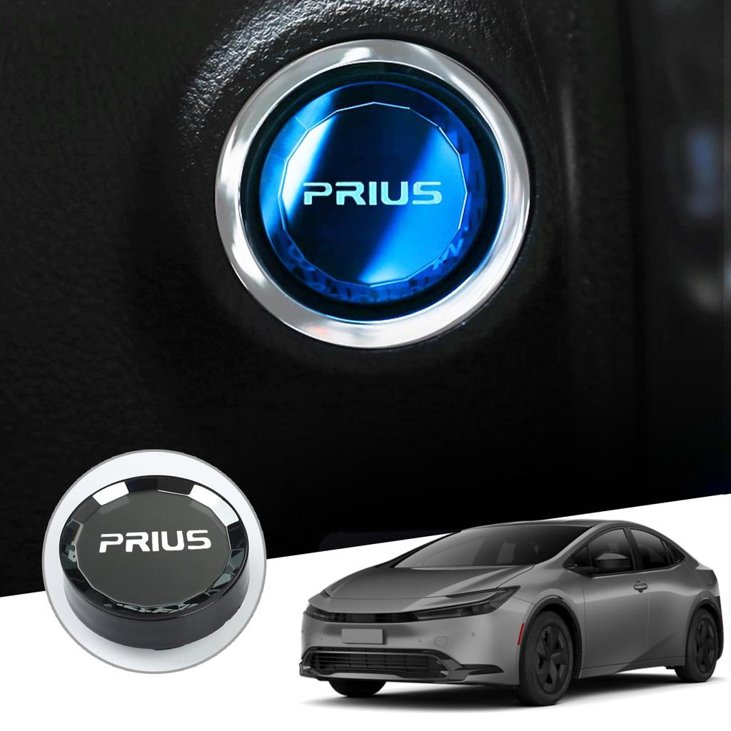 Blazeray Toyota Prius 60 Series Push Start Crystal Engine Start Button Cover Interior Parts