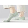 Five-finger Socks, Men's Boneless Short Socks, Sports Sweat-absorbing Mesh Breathable, Antibacterial and Deodorizing Toe Separation Boat Socks