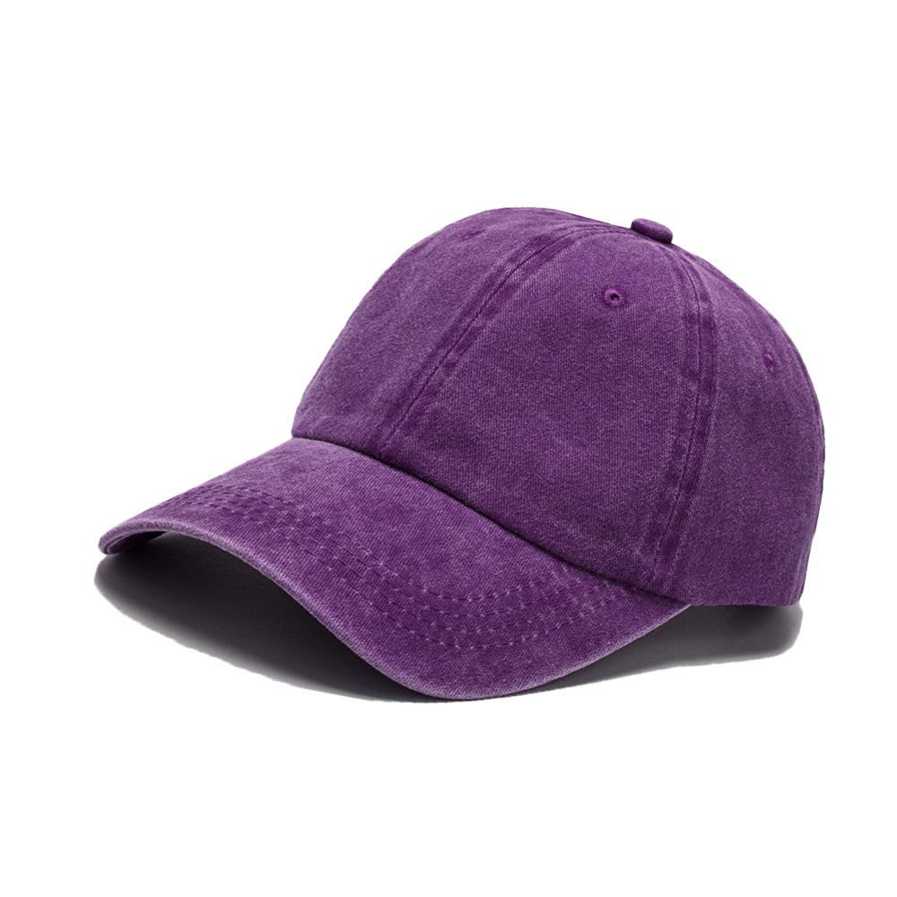 European and American Retro Duckbill All-Cotton Washed Baseball Cap