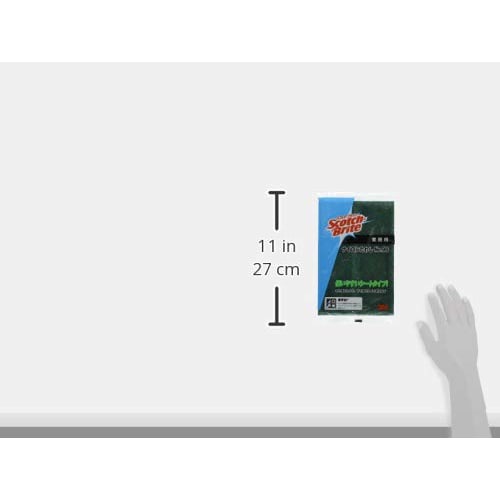 [.co.jp Exclusive] 3M Scotch-Brite No. 96 BST Nylon Scrubber, Professional Grade, Large, 3-Pack