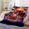 3D Cartoon Jurassic Park Dinosaur Dino Soft Flannel Blanket for Beds Bedroom Sofa Picnic,Throw Blanket for Outdoors Leisure Gift