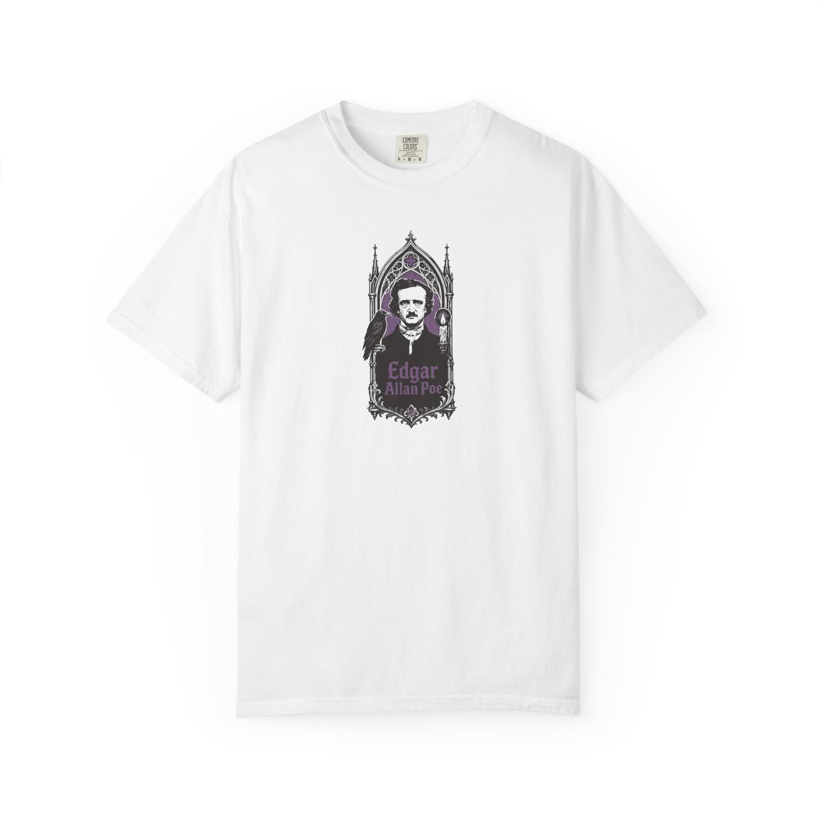 Edgar Allan Poe Gothic Horror Literature Writer Shirt S разноцветный