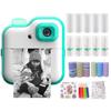 Rolo de Papel Térmico Ecológico Sem BPA para Câmeras Polaroid Infantis (57x25mm)