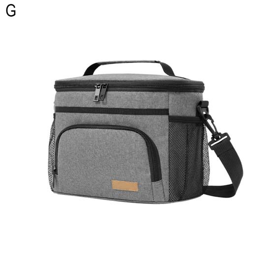 Auslaufsichere Picknicktasche mit großem Fassungsvermögen, 3-lagigem Isoliersystem, verstellbaren Gurten, Lebensmittel-Organizer-Tragetasche