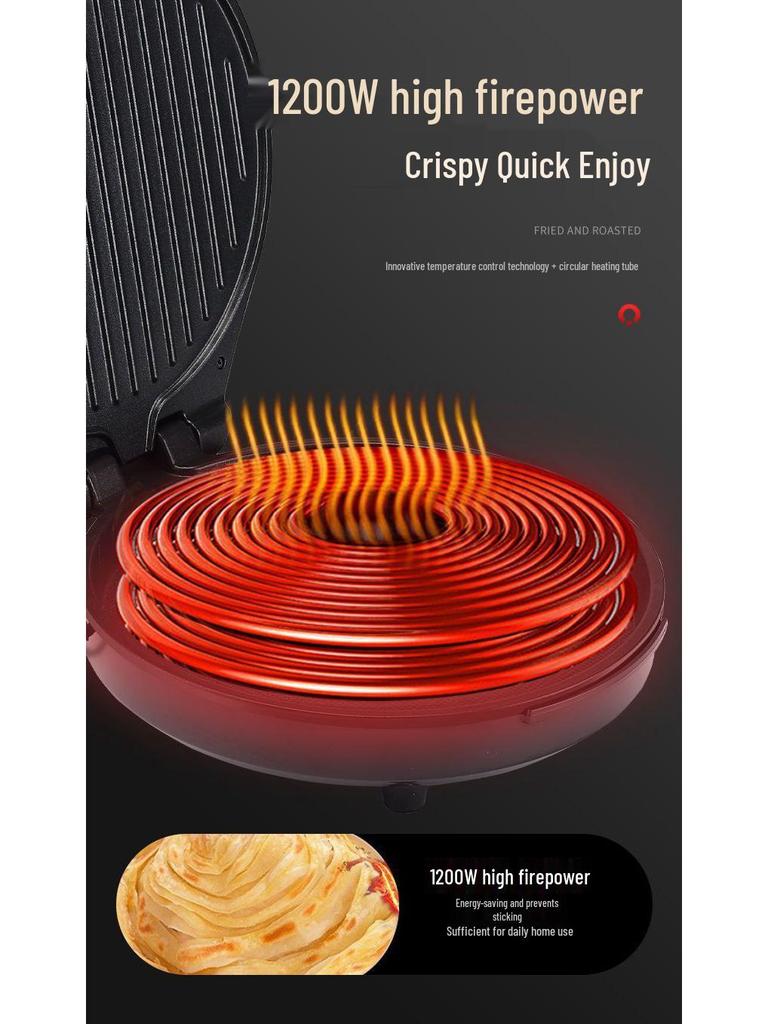 Frigideira e Grelhador Elétrico Dupla Face Profundo com Desligamento Automático