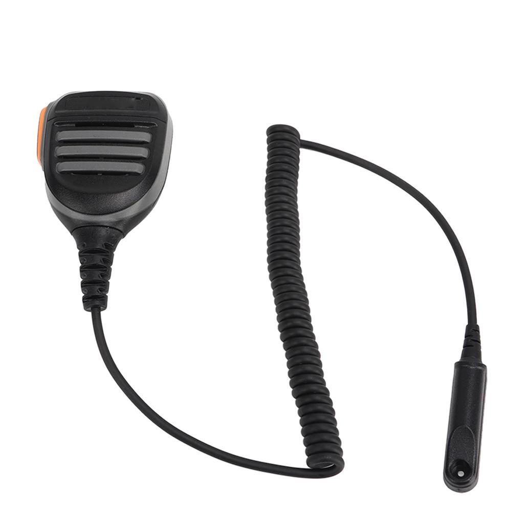 Walkie Talkie Speaker Waterproof 360 degrees  Rotatable Portable Handheld Two Way Radios Replacement for Baofeng UV‑9R