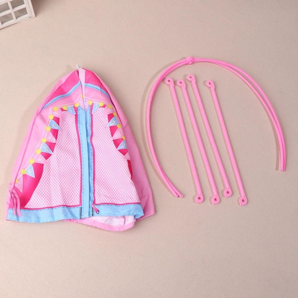 Simulated Doll Camping Kit Micro Scene Doll Mini Tent Doll Accessories Dollhouse Tent  1/12 Scale
